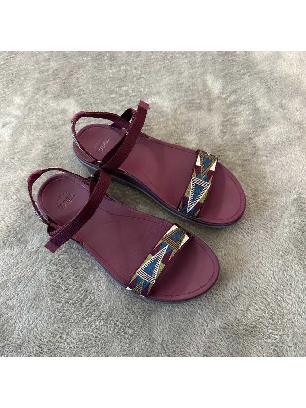 Teva Terra Float Casual Sandals Shoes Purple Women's size 8